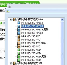 格式工廠移動設備轉換 哪個MP4格式最適合手機播放